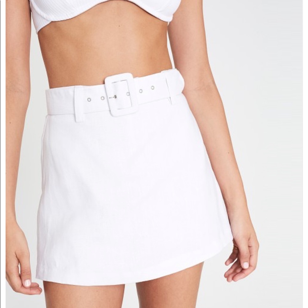 Faithfull the Brand Celia White Skort